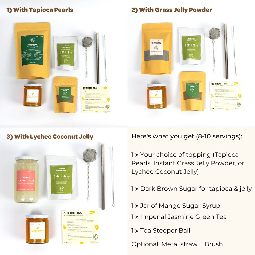 Mango Green Tea-rista Gift Set
