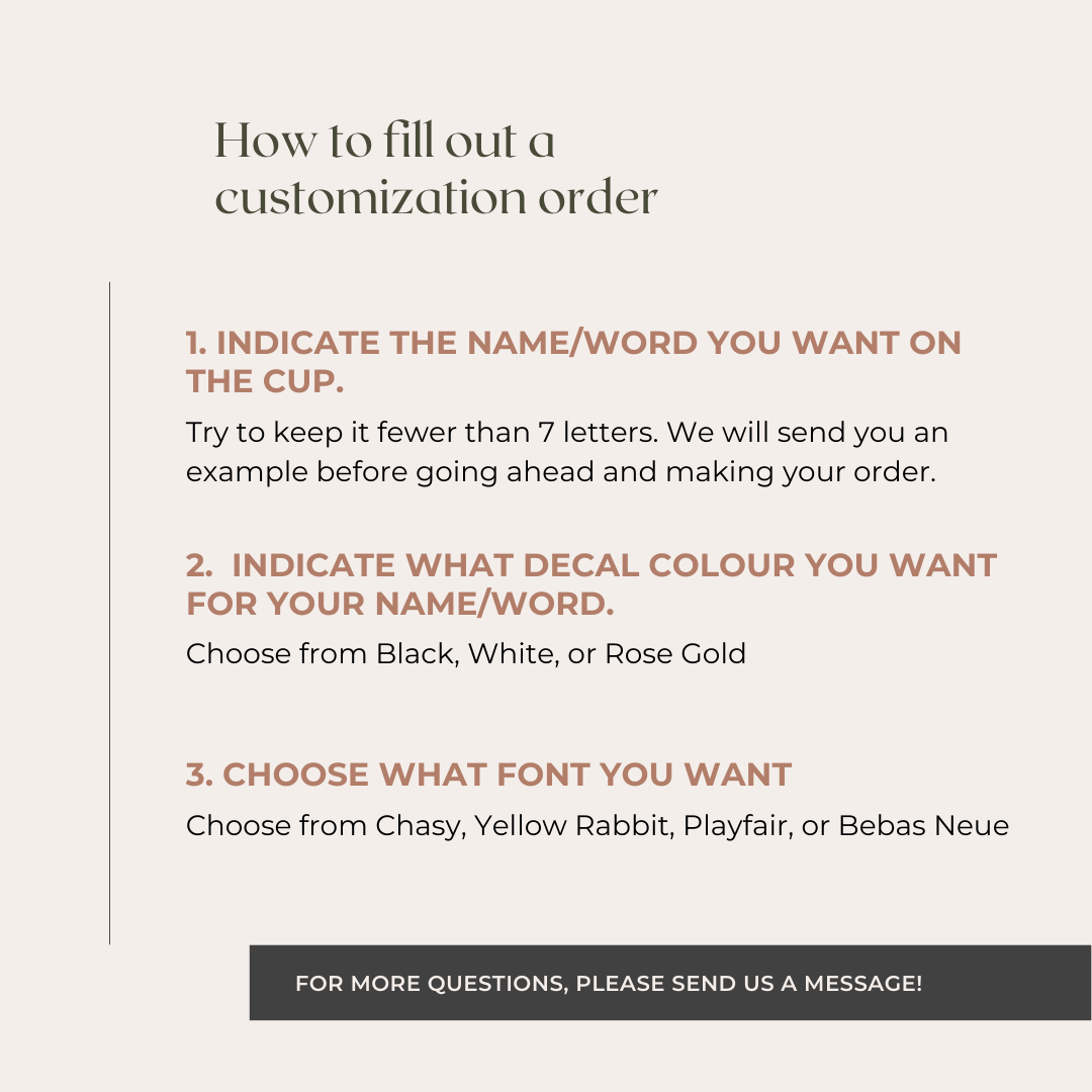 Customized Taro Tea-rista Gift Set