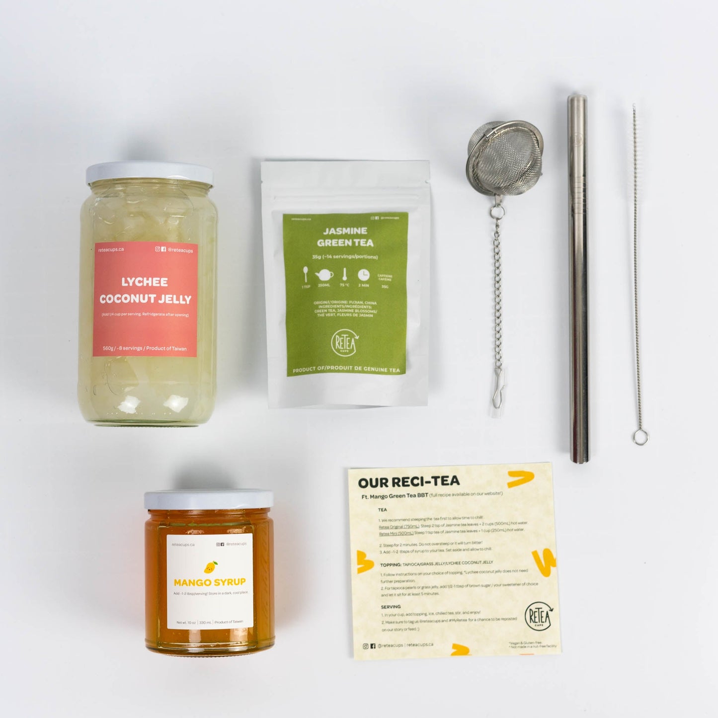 Customized Mango Tea-rista Gift Set