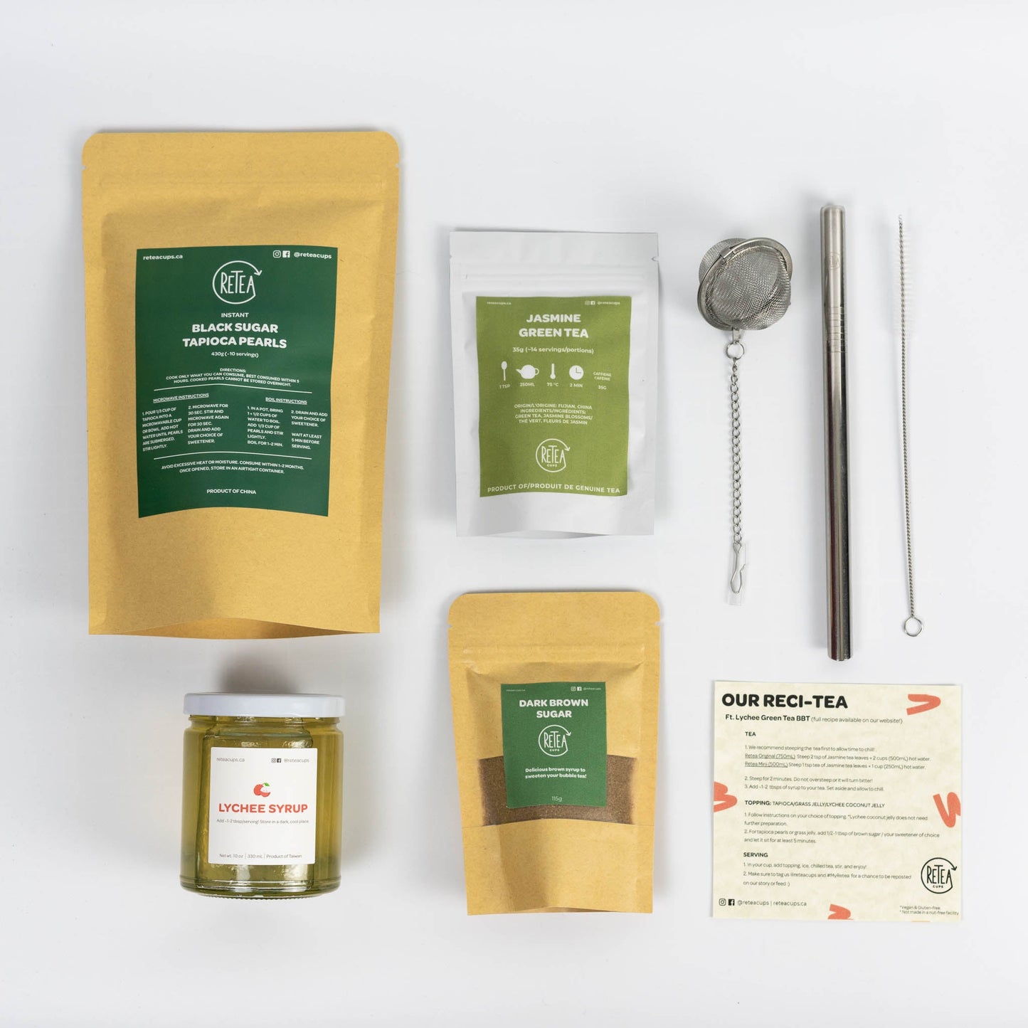 Customized Lychee Tea-rista Gift Set