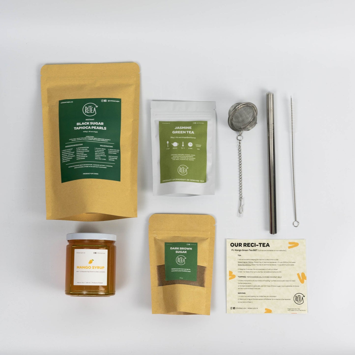 Customized Mango Tea-rista Gift Set