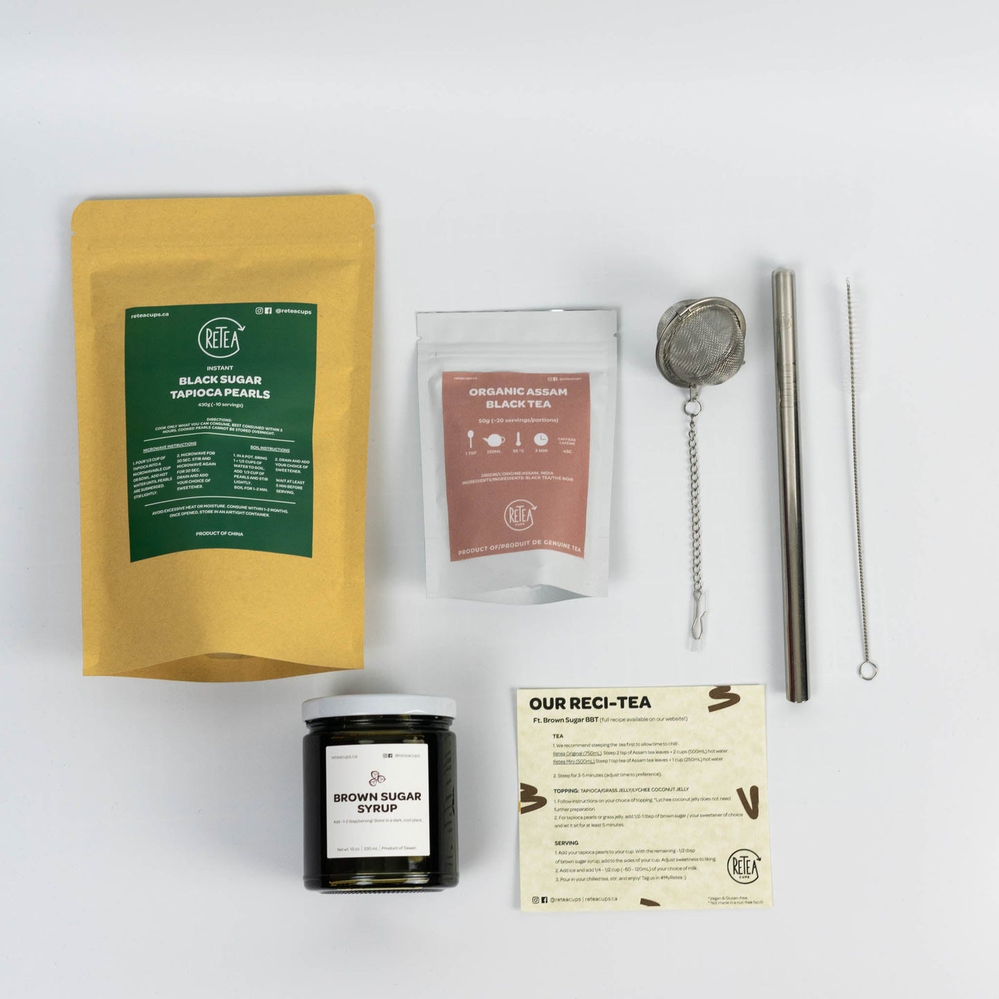Customized Brown Sugar Tea-rista Gift Set