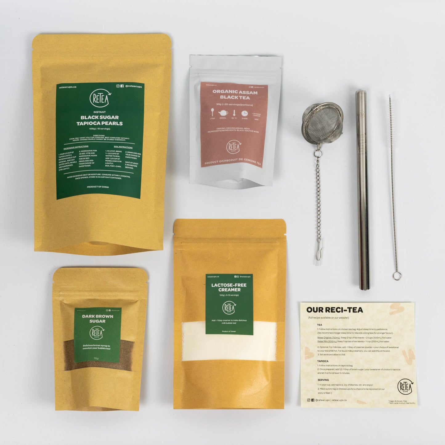 Customized Assam Milk Tea-rista Gift Set