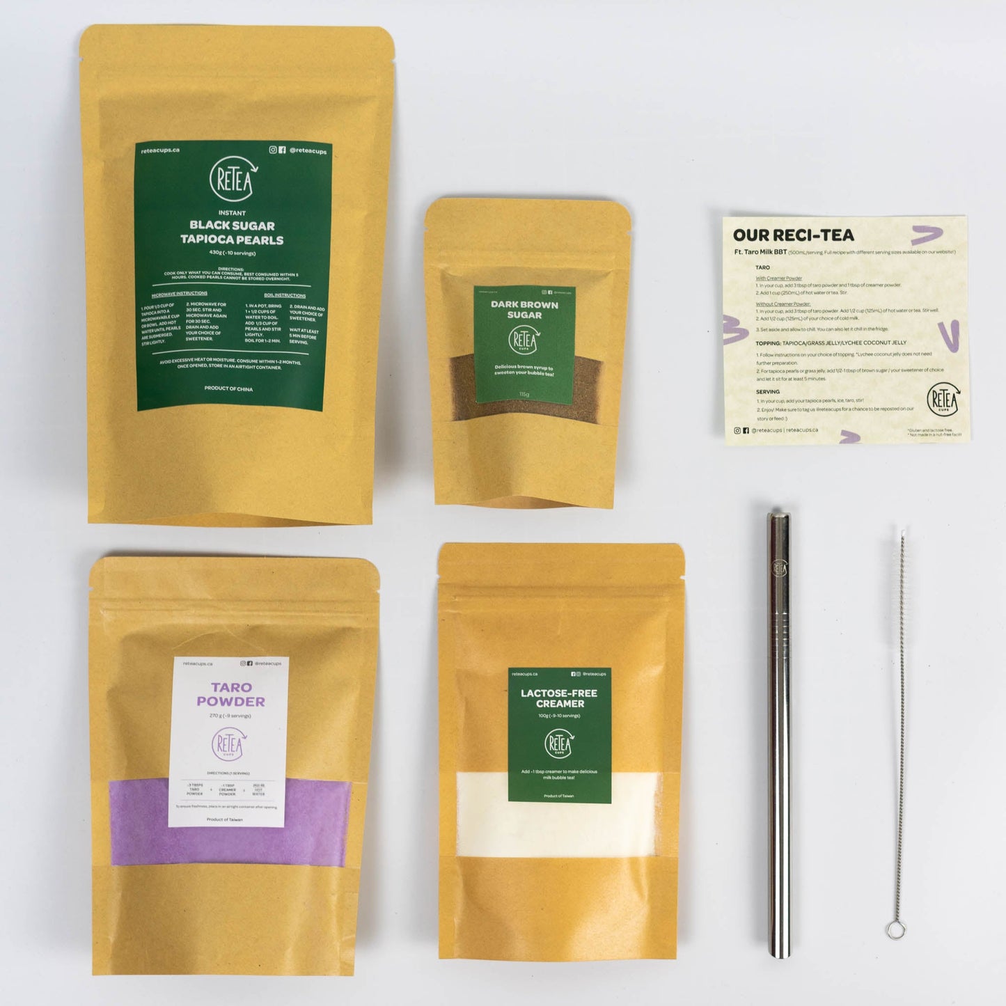 Taro Milk Tea-rista Gift Set