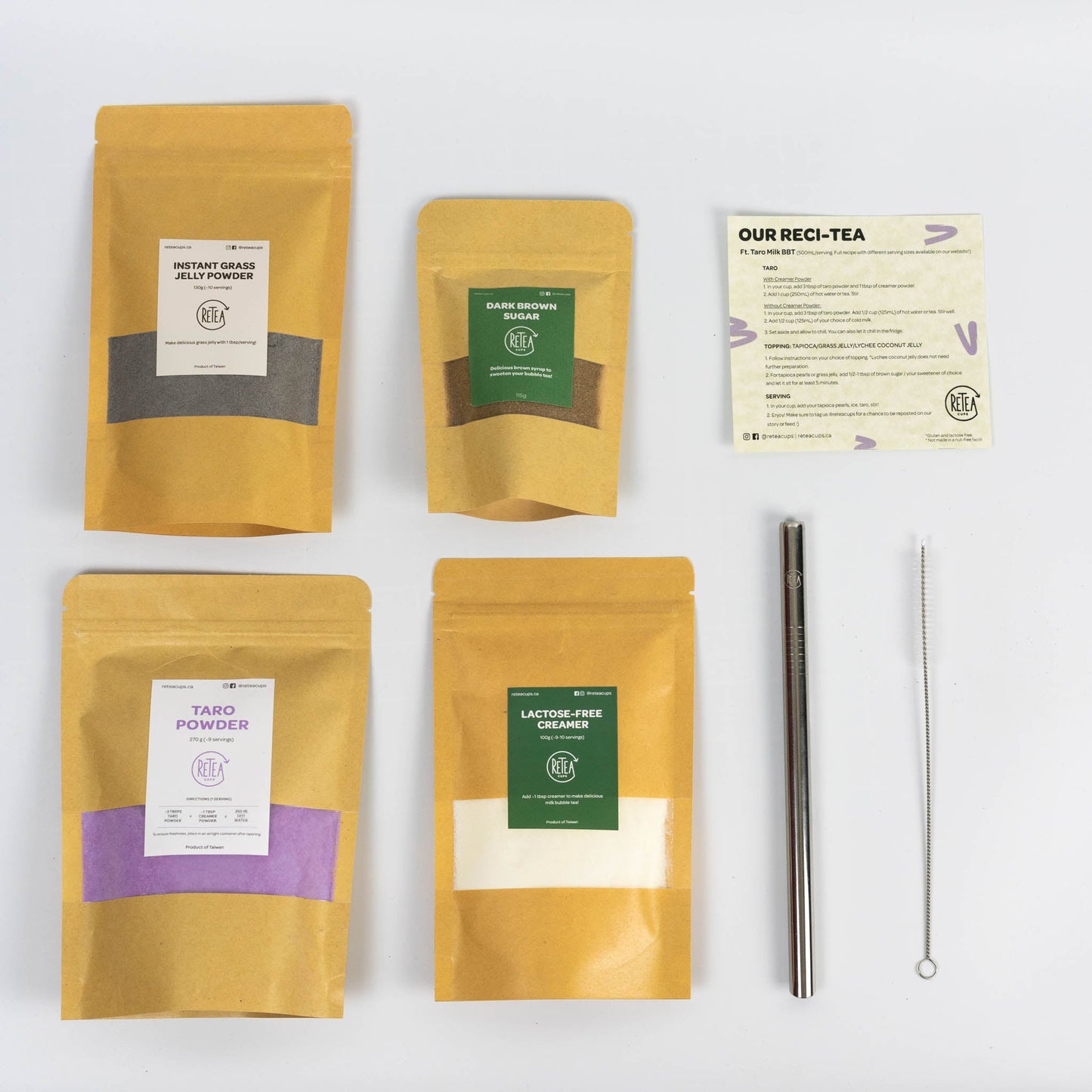 Taro Milk Tea-rista Gift Set