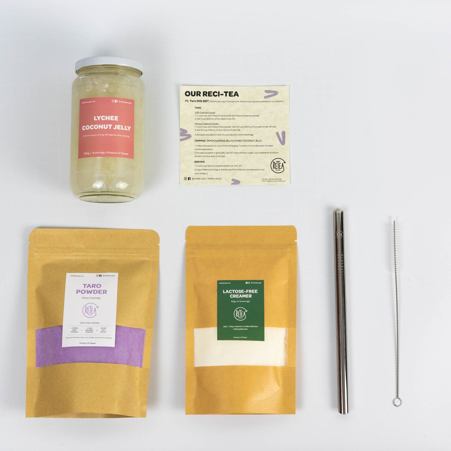 Taro Milk Tea-rista Gift Set