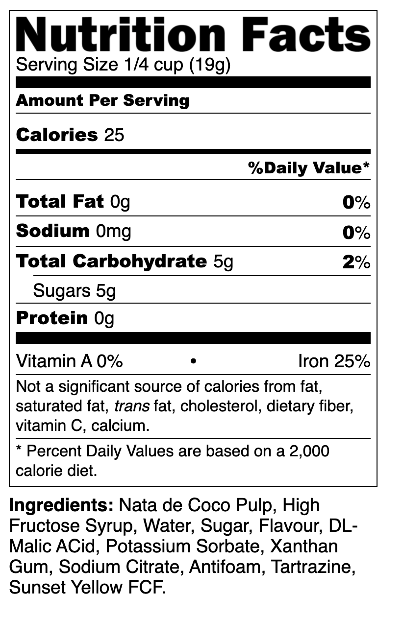 Lychee Coconut Jelly