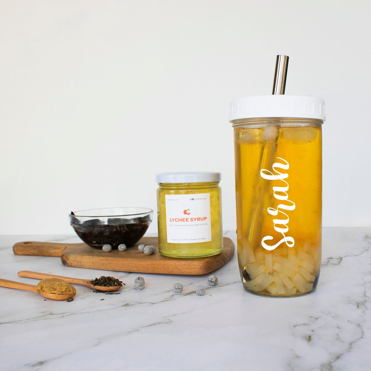 Customized Lychee Tea-rista Gift Set